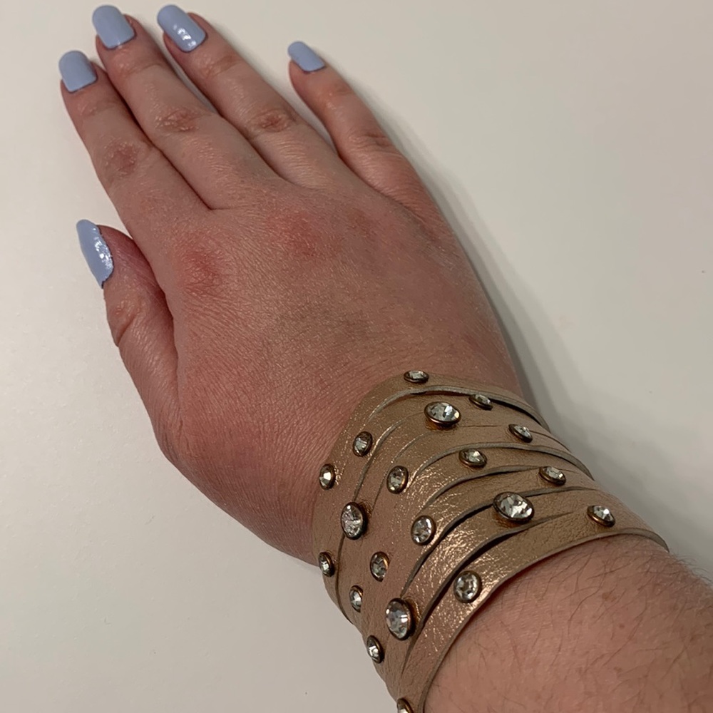 Copper/Rose Gold Wrap Bracelet - Picture 6 of 9